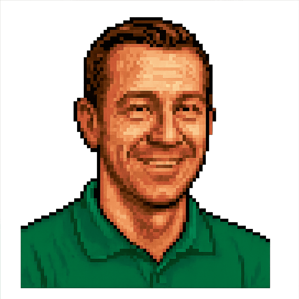 Ian arcade portrait